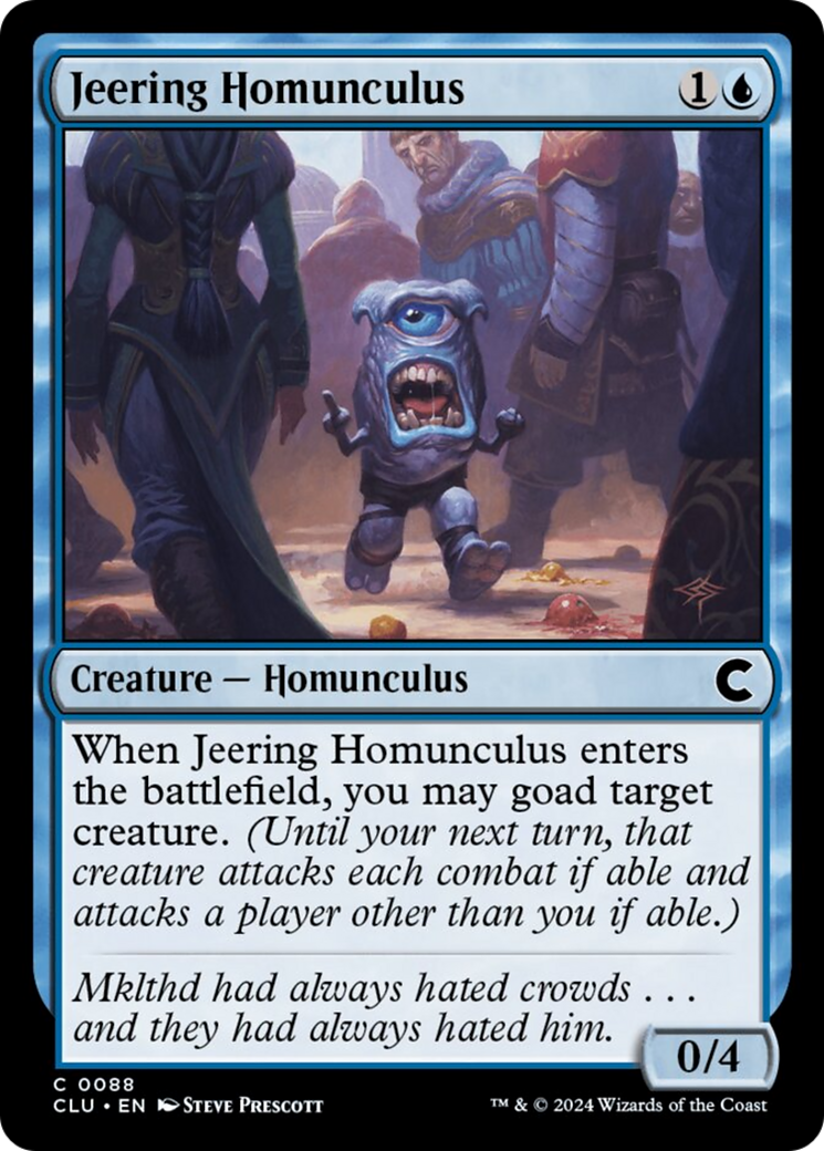 Jeering Homunculus [Ravnica: Clue Edition] | Exor Games Dartmouth