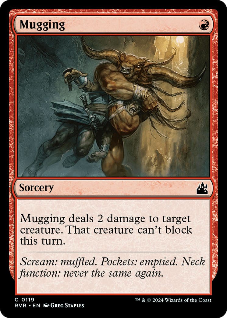 Mugging [Ravnica Remastered] | Exor Games Dartmouth