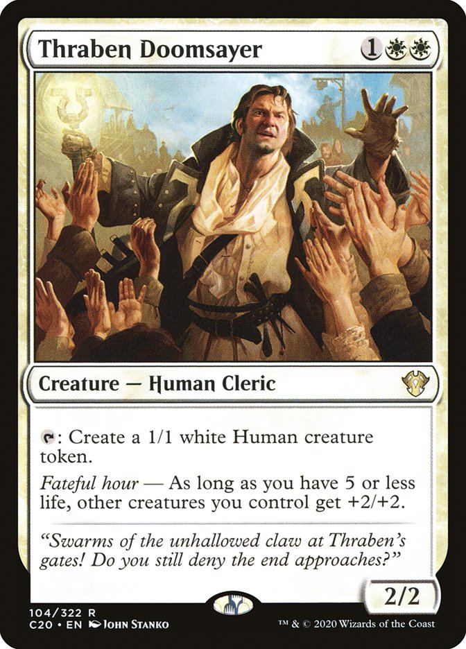 Thraben Doomsayer [Commander 2020] | Exor Games Dartmouth