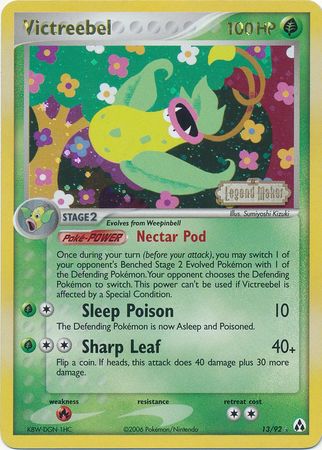 Victreebel (13/92) (Stamped) [EX: Legend Maker] | Exor Games Dartmouth