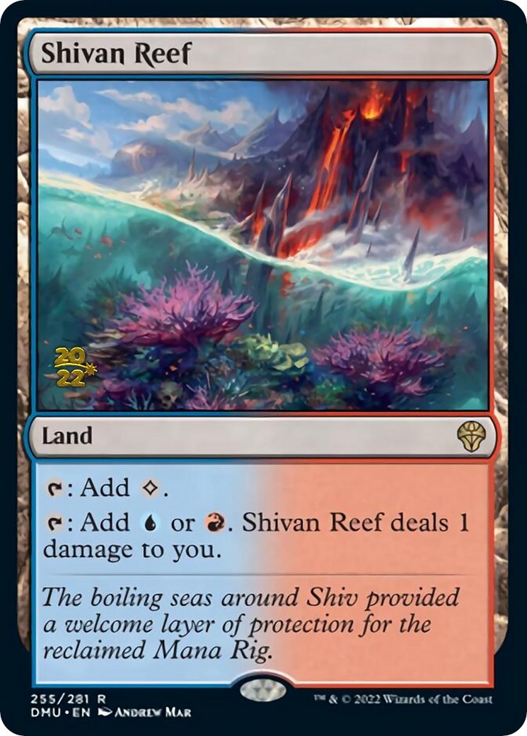 Shivan Reef [Dominaria United Prerelease Promos] | Exor Games Dartmouth