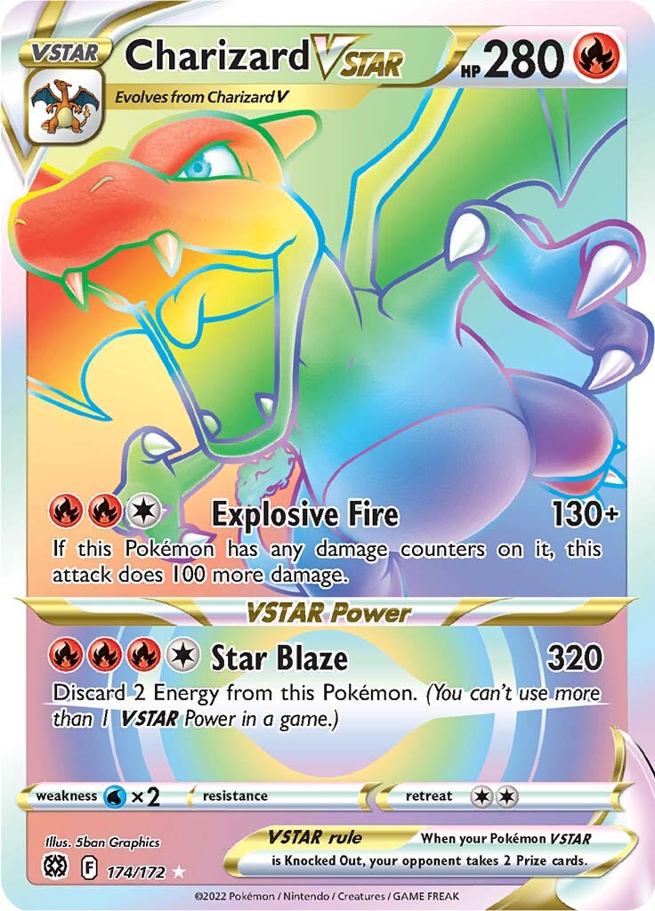 Charizard VSTAR (174/172) [Sword & Shield: Brilliant Stars] | Exor Games Dartmouth