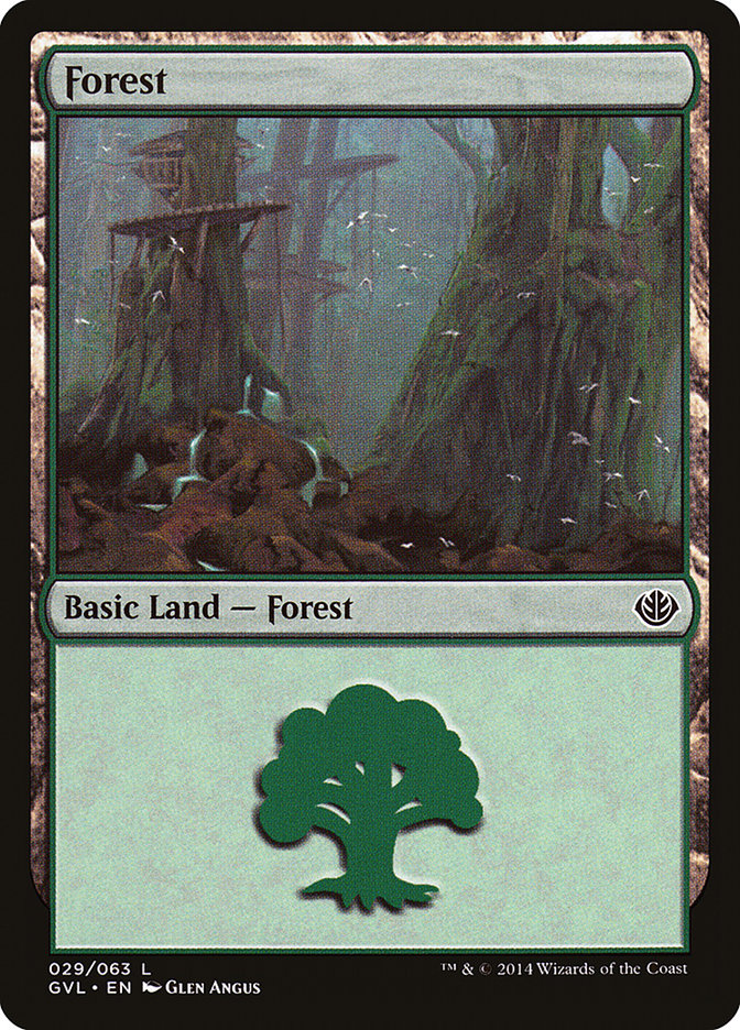 Forest (29) (Garruk vs. Liliana) [Duel Decks Anthology] | Exor Games Dartmouth