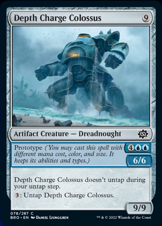 Depth Charge Colossus [The Brothers' War] | Exor Games Dartmouth