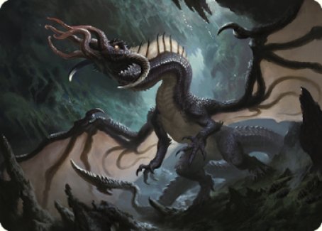 Brainstealer Dragon Art Card [Commander Legends: Battle for Baldur's Gate Art Series] | Exor Games Dartmouth