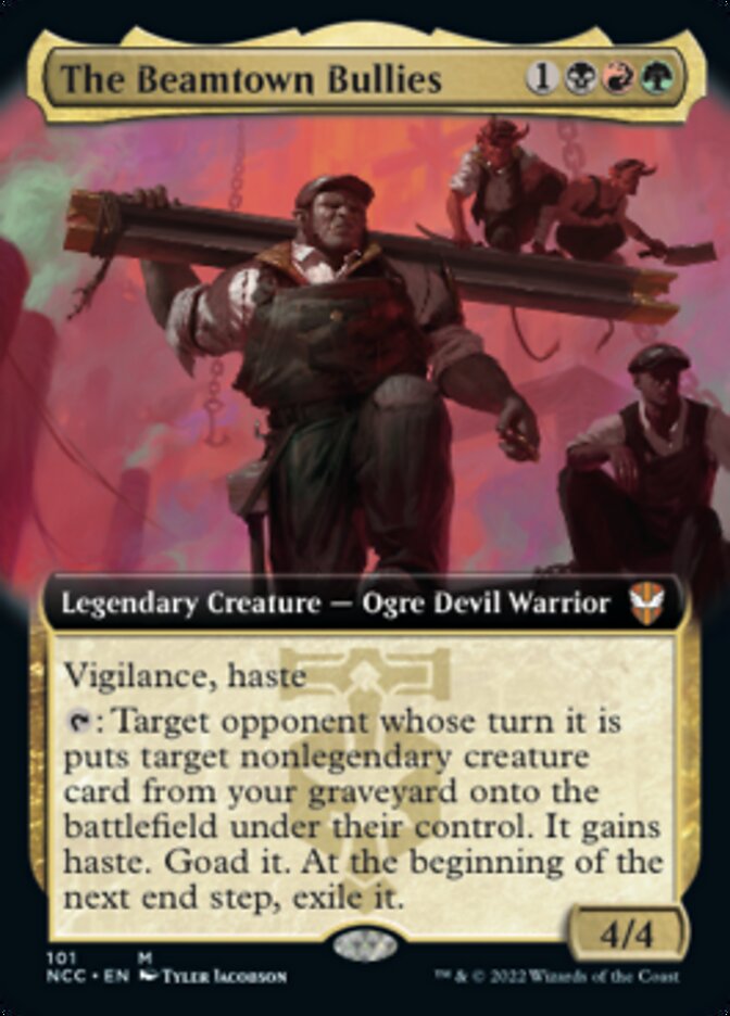 The Beamtown Bullies (Extended Art) [Streets of New Capenna Commander] | Exor Games Dartmouth