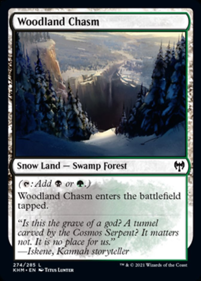 Woodland Chasm [Kaldheim] | Exor Games Dartmouth