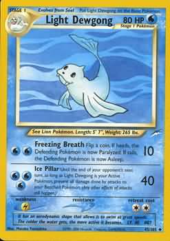 Light Dewgong (45/105) [Neo Destiny Unlimited] | Exor Games Dartmouth