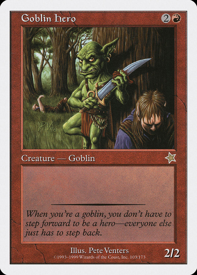 Goblin Hero [Starter 1999] | Exor Games Dartmouth