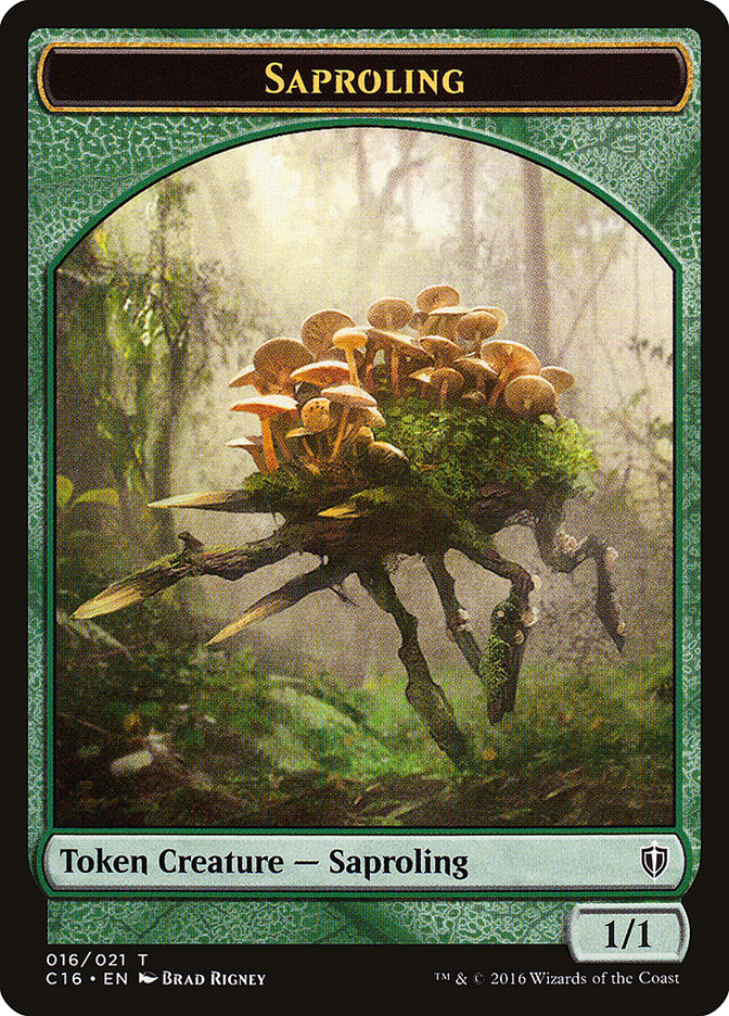 Saproling (016/021) [Commander 2016 Tokens] | Exor Games Dartmouth