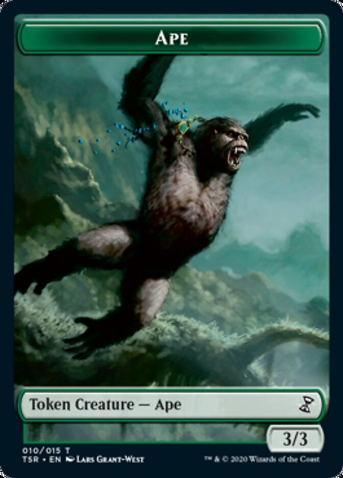 Ape Token [Time Spiral Remastered Tokens] | Exor Games Dartmouth