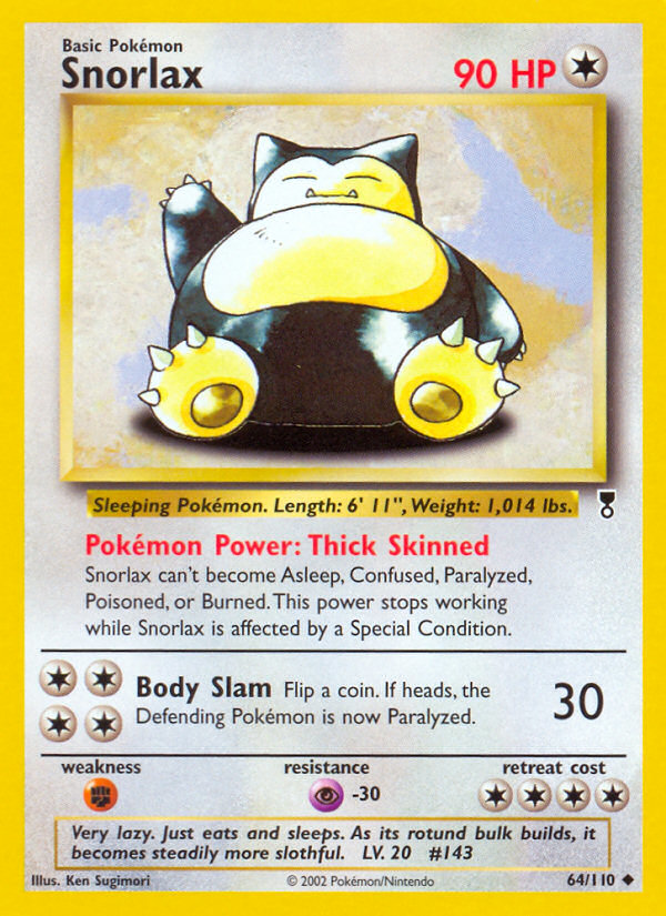 Snorlax (64/110) [Legendary Collection] | Exor Games Dartmouth