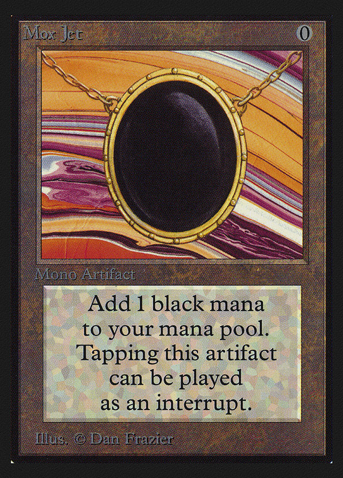 Mox Jet (Black Stone) [International Collectors’ Edition] | Exor Games Dartmouth