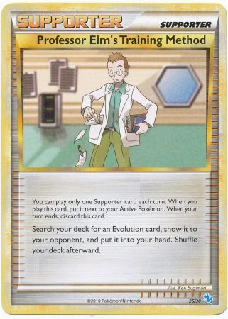 Professor Elm's Training Method (25/30) [HeartGold & SoulSilver: Trainer Kit - Gyarados] | Exor Games Dartmouth