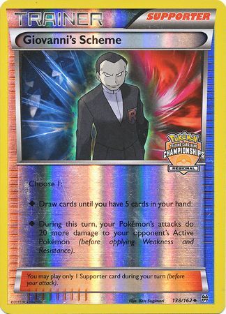 Giovanni's Scheme (138/162) (Championship Promo) [XY: BREAKthrough] | Exor Games Dartmouth