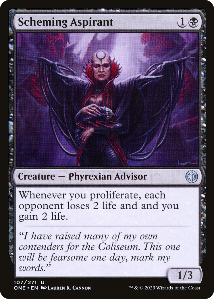 Scheming Aspirant [Phyrexia: All Will Be One] | Exor Games Dartmouth