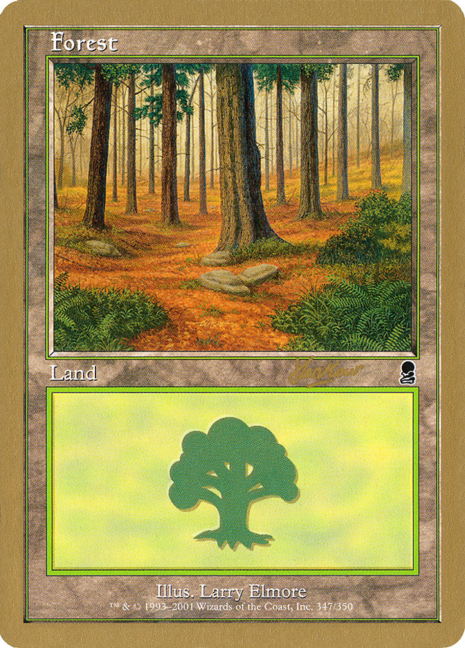 Forest (shh347) (Sim Han How) [World Championship Decks 2002] | Exor Games Dartmouth