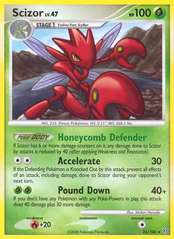 Scizor (25/100) [Diamond & Pearl: Stormfront] | Exor Games Dartmouth