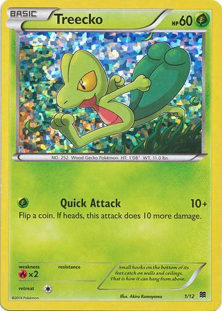 Treecko (1/12) [McDonald's Promos: 2015 Collection] | Exor Games Dartmouth