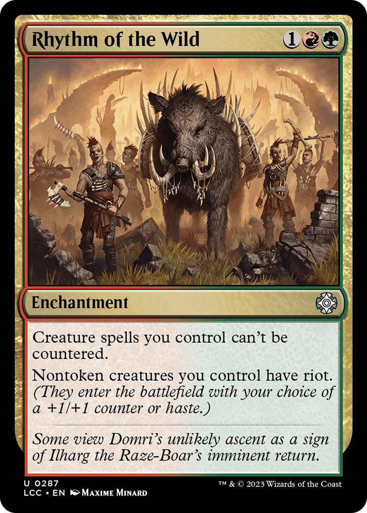 Rhythm of the Wild [The Lost Caverns of Ixalan Commander] | Exor Games Dartmouth