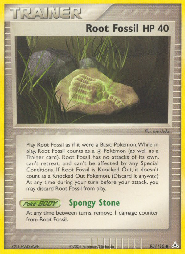 Root Fossil (93/110) [EX: Holon Phantoms] | Exor Games Dartmouth