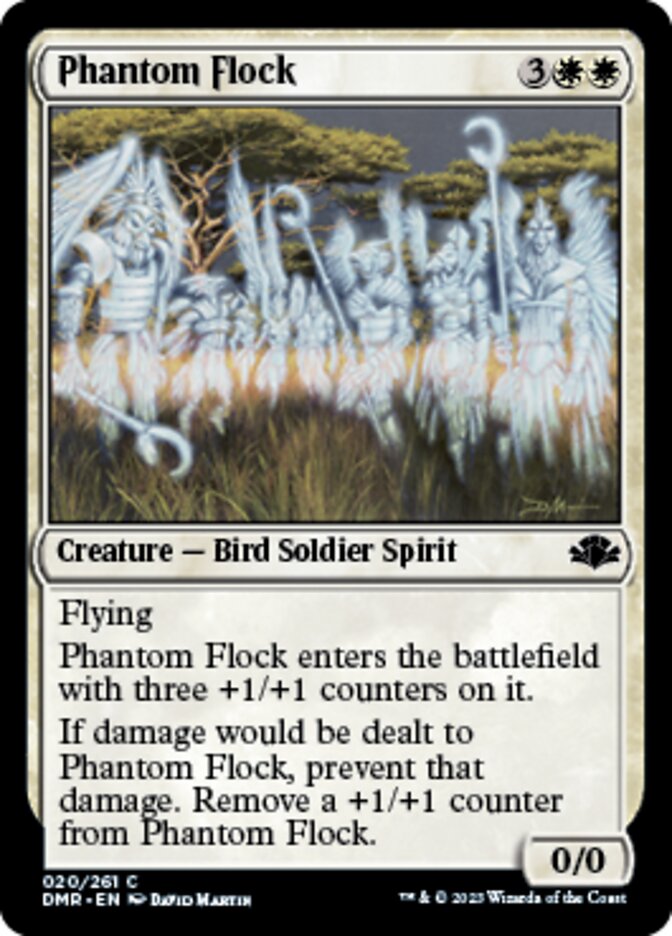 Phantom Flock [Dominaria Remastered] | Exor Games Dartmouth