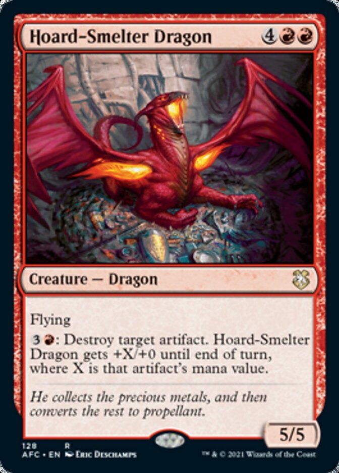 Hoard-Smelter Dragon [Dungeons & Dragons: Adventures in the Forgotten Realms Commander] | Exor Games Dartmouth