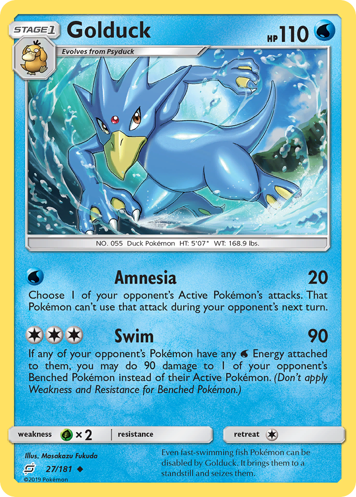 Golduck (27/181) [Sun & Moon: Team Up] | Exor Games Dartmouth