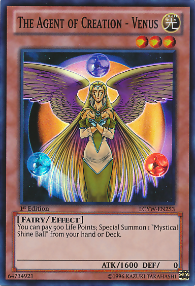 The Agent of Creation - Venus [LCYW-EN253] Super Rare | Exor Games Dartmouth