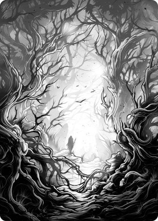 Forest 1 Art Card [Innistrad: Midnight Hunt Art Series] | Exor Games Dartmouth