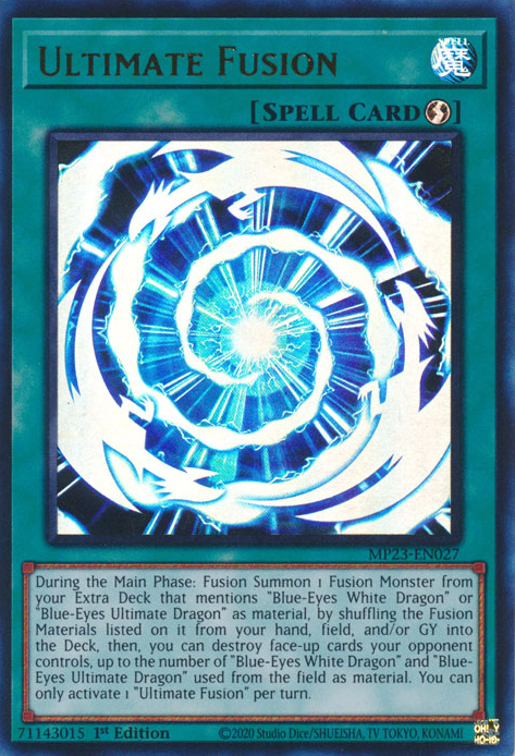 Ultimate Fusion [MP23-EN027] Ultra Rare | Exor Games Dartmouth