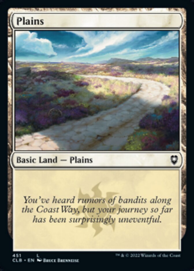 Plains (451) [Commander Legends: Battle for Baldur's Gate] | Exor Games Dartmouth