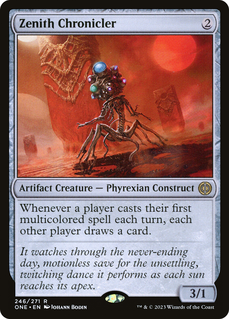 Zenith Chronicler [Phyrexia: All Will Be One] | Exor Games Dartmouth