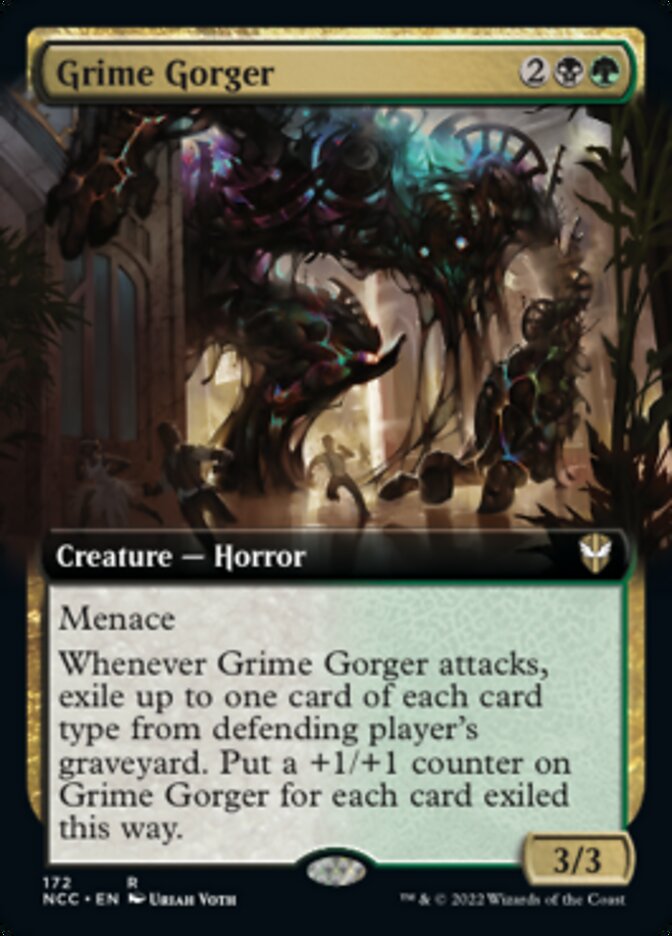 Grime Gorger (Extended Art) [Streets of New Capenna Commander] | Exor Games Dartmouth