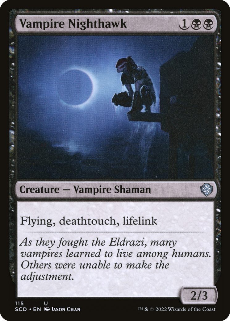 Vampire Nighthawk [Starter Commander Decks] | Exor Games Dartmouth