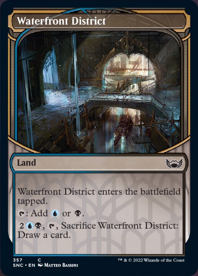 Waterfront District (Showcase Skyscraper) [Streets of New Capenna] | Exor Games Dartmouth