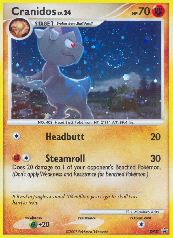 Cranidos (DP07) [Diamond & Pearl: Black Star Promos] | Exor Games Dartmouth