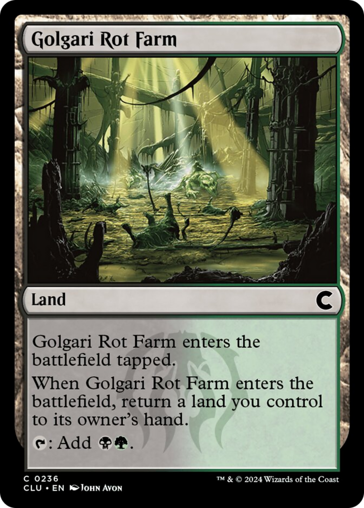 Golgari Rot Farm [Ravnica: Clue Edition] | Exor Games Dartmouth