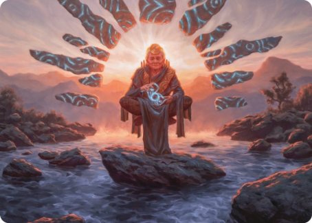 Jadzi, Oracle of Arcavios Art Card [Strixhaven: School of Mages Art Series] | Exor Games Dartmouth
