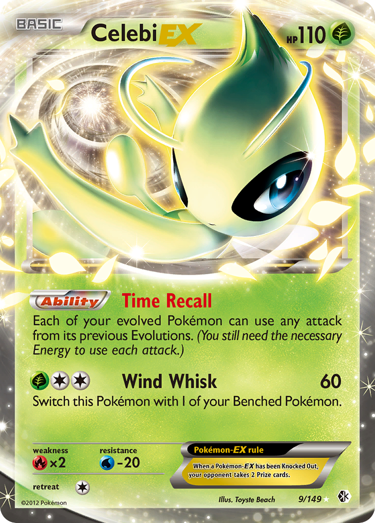 Celebi EX (9/149) [Black & White: Boundaries Crossed] | Exor Games Dartmouth