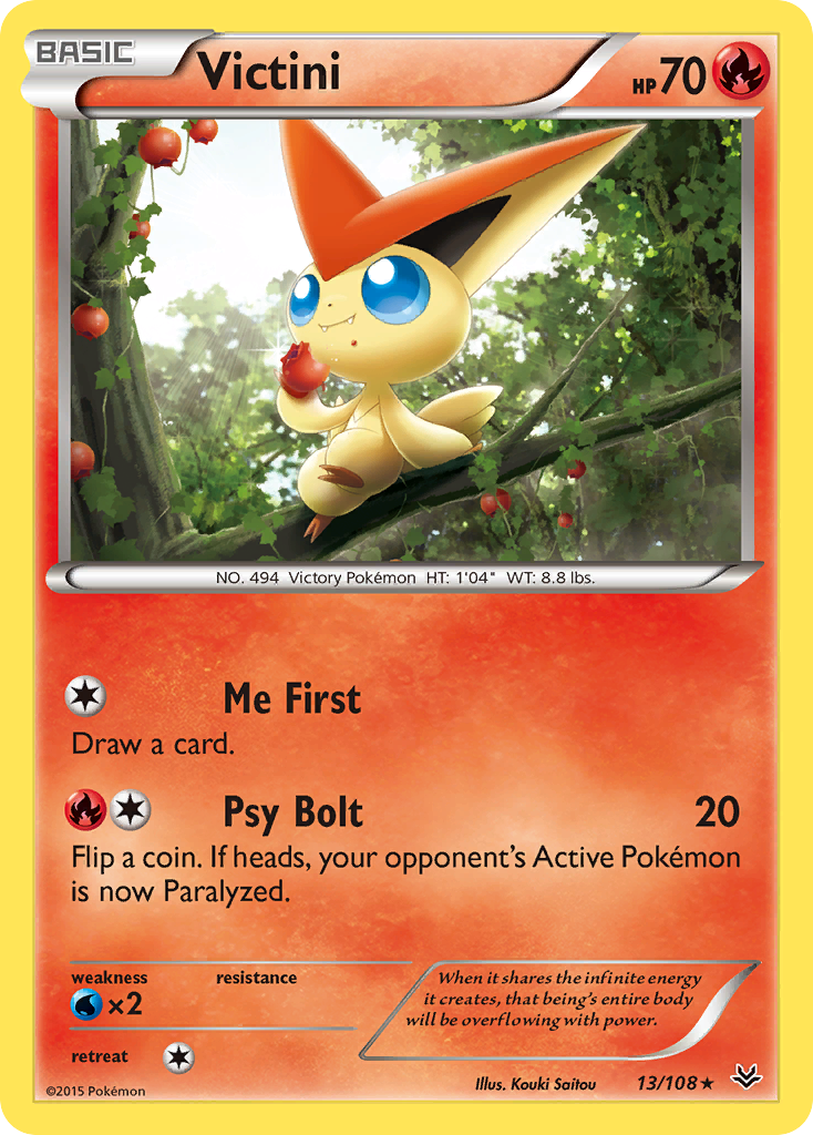 Victini (13/108) [XY: Roaring Skies] | Exor Games Dartmouth