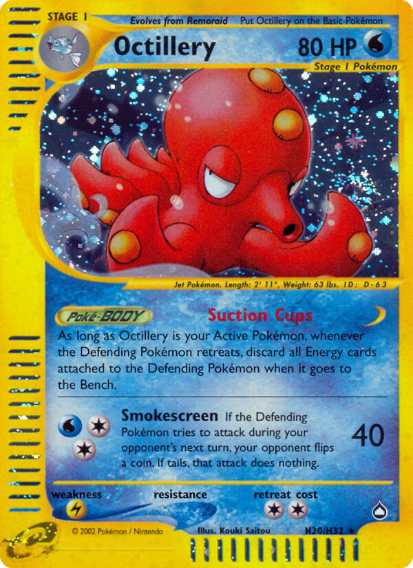 Octillery (H20/H32) [Aquapolis] | Exor Games Dartmouth