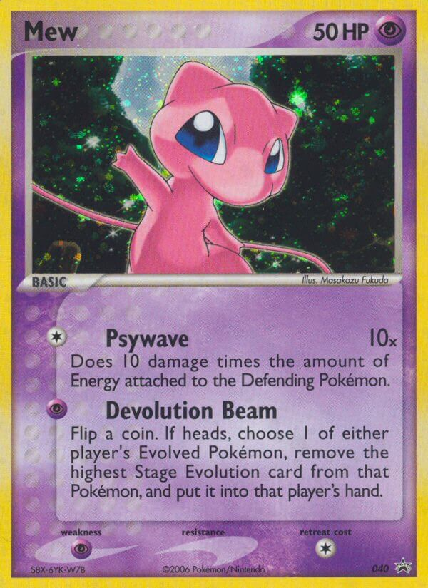 Mew (040) [Nintendo: Black Star Promos] | Exor Games Dartmouth