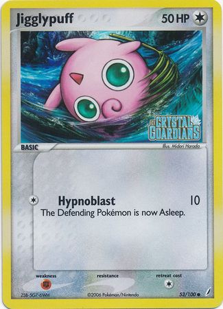 Jigglypuff (53/100) (Stamped) [EX: Crystal Guardians] | Exor Games Dartmouth