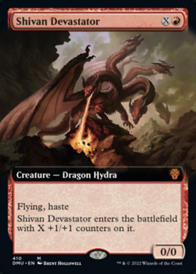 Shivan Devastator (Extended Art) [Dominaria United] | Exor Games Dartmouth