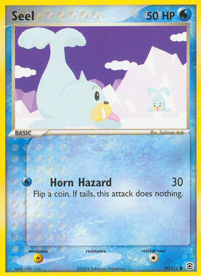 Seel (78/112) [EX: FireRed & LeafGreen] | Exor Games Dartmouth