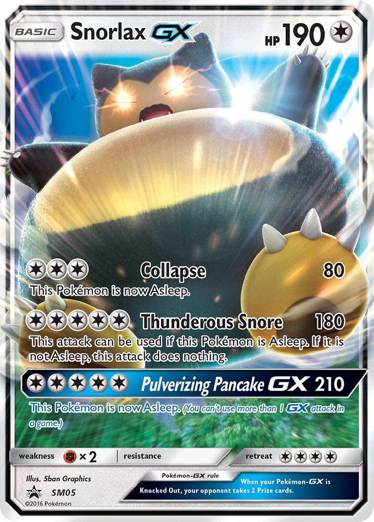 Snorlax GX (SM05) [Sun & Moon: Black Star Promos] | Exor Games Dartmouth