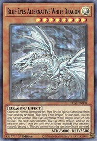 Blue-Eyes Alternative White Dragon (Green) [LDS2-EN008] Ultra Rare | Exor Games Dartmouth