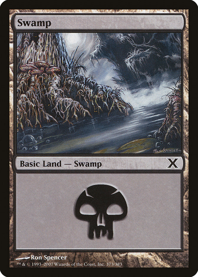 Swamp (373) [Tenth Edition] | Exor Games Dartmouth