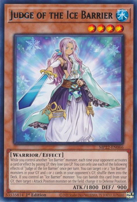 Judge of the Ice Barrier [MP22-EN066] Rare | Exor Games Dartmouth